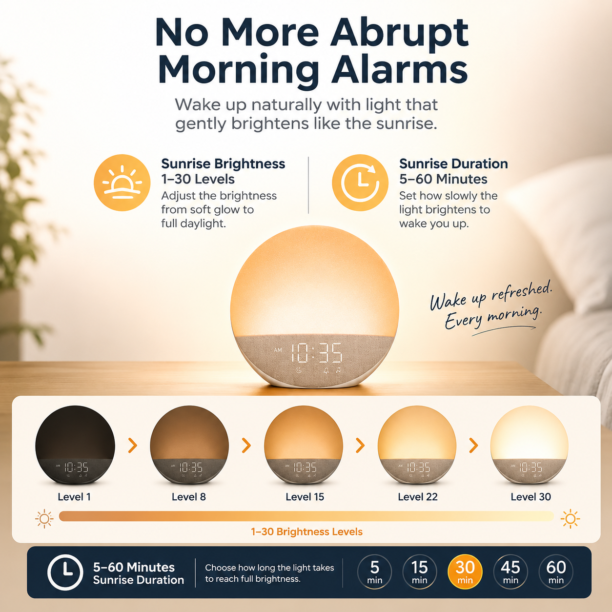 Sunrise Alarm Clock
